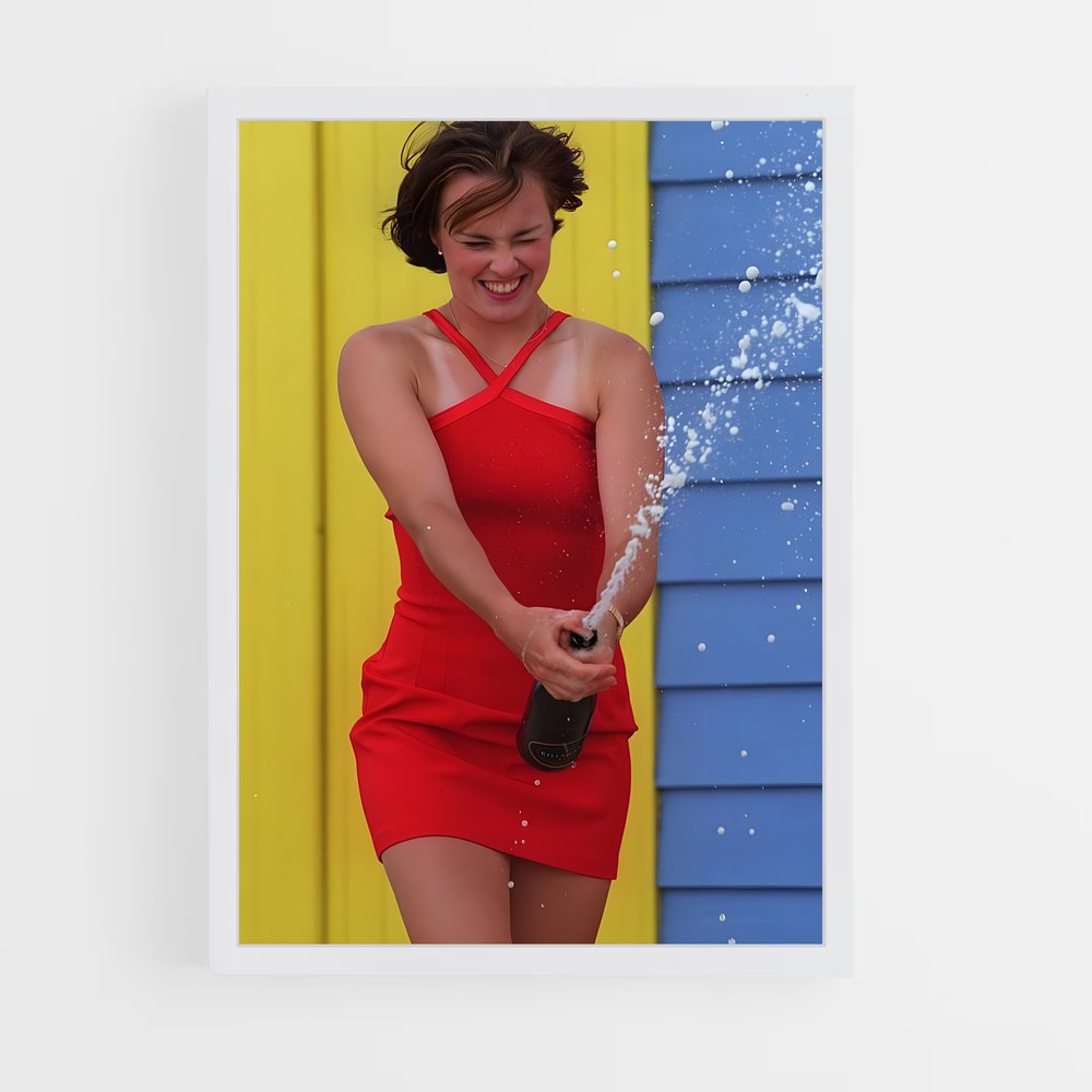 Poster Élégance Rythmée – affiche Tennis (vue 3)